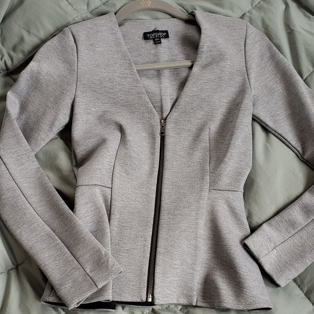 NWOT Topshop cotton blazer